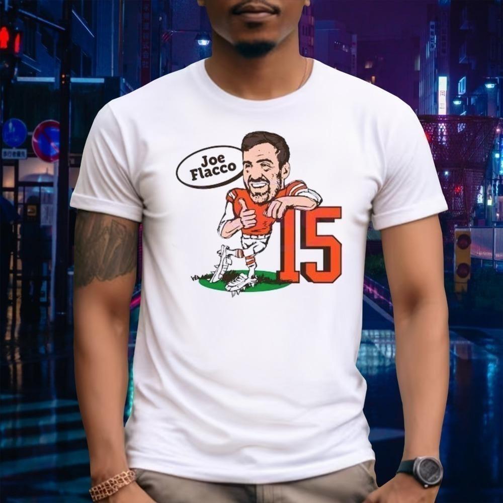 Joe Flacco Cleveland Browns Retro Football Fan T-Shirt
